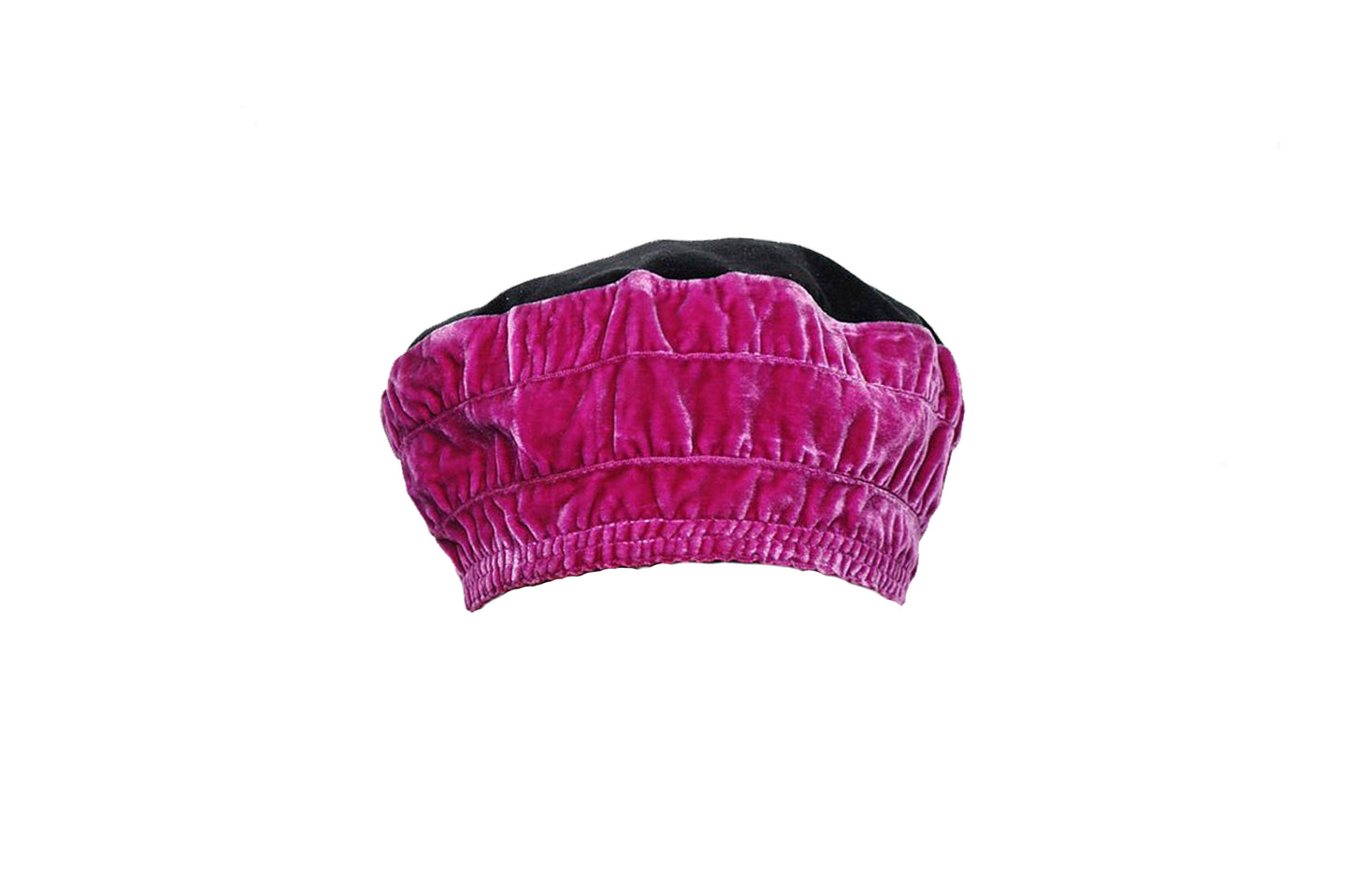 Pink Velvet Handmade French Style Beret